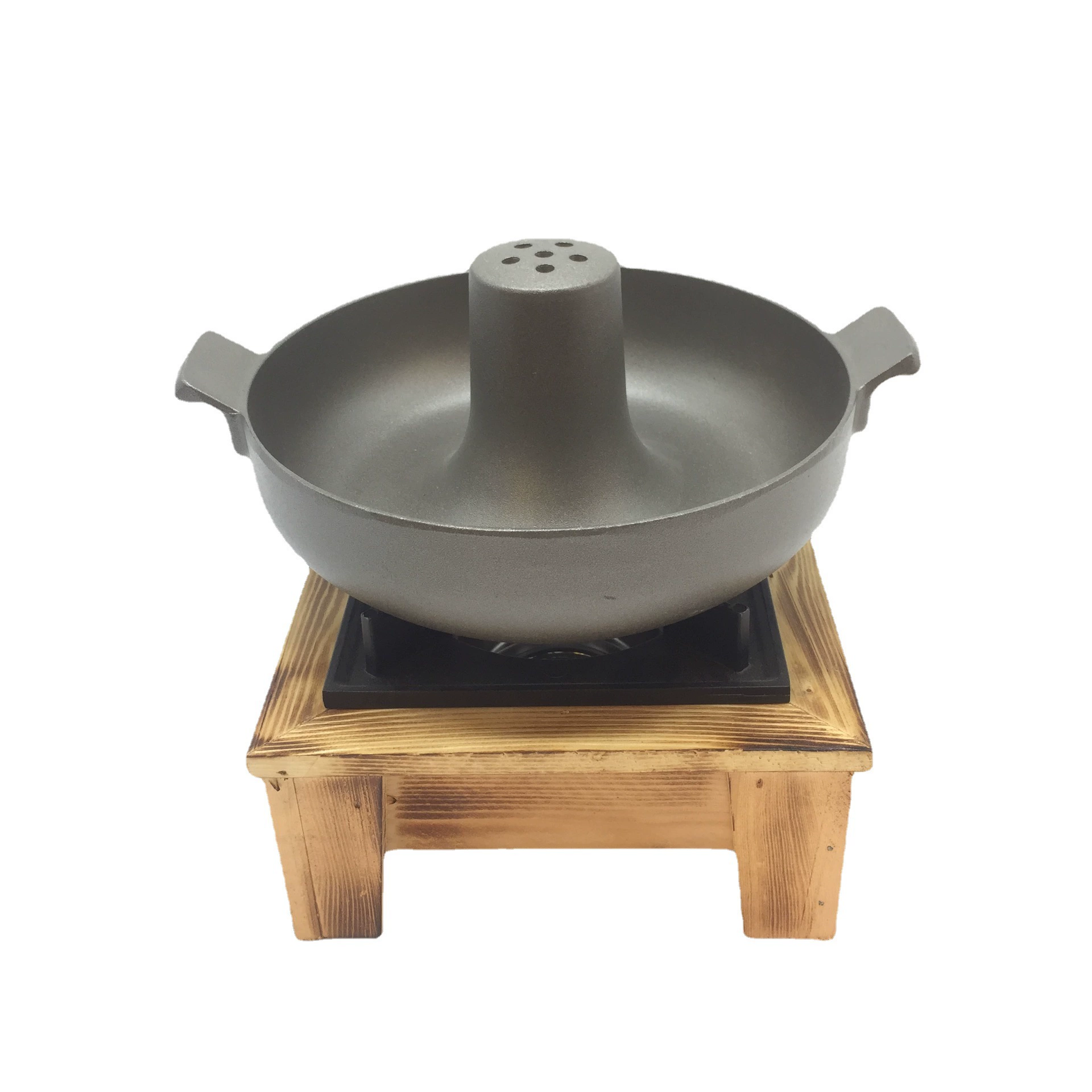 Commercial liquid solid wine refined stove aluminum alloy Korean style Japanese -style nose small shabu, one pot of small hot pot special pot