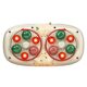 Oaks Double Disc Abdominal Massage Stone Needle Massage Head Electric Heating Kneading Belly Massage Abdominal Massager