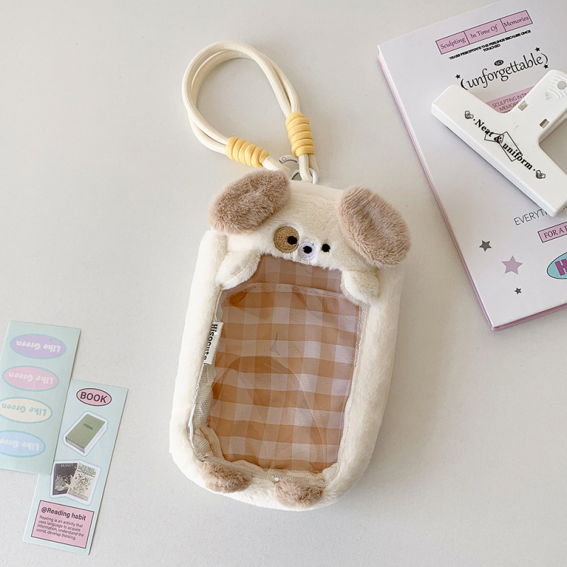 柔らかいぬいぐるみバッグ、漫画のかわいいウォーキングベビー防塵バッグ、15cmコットンドール収納バッグ、痛いバッグ|undefined