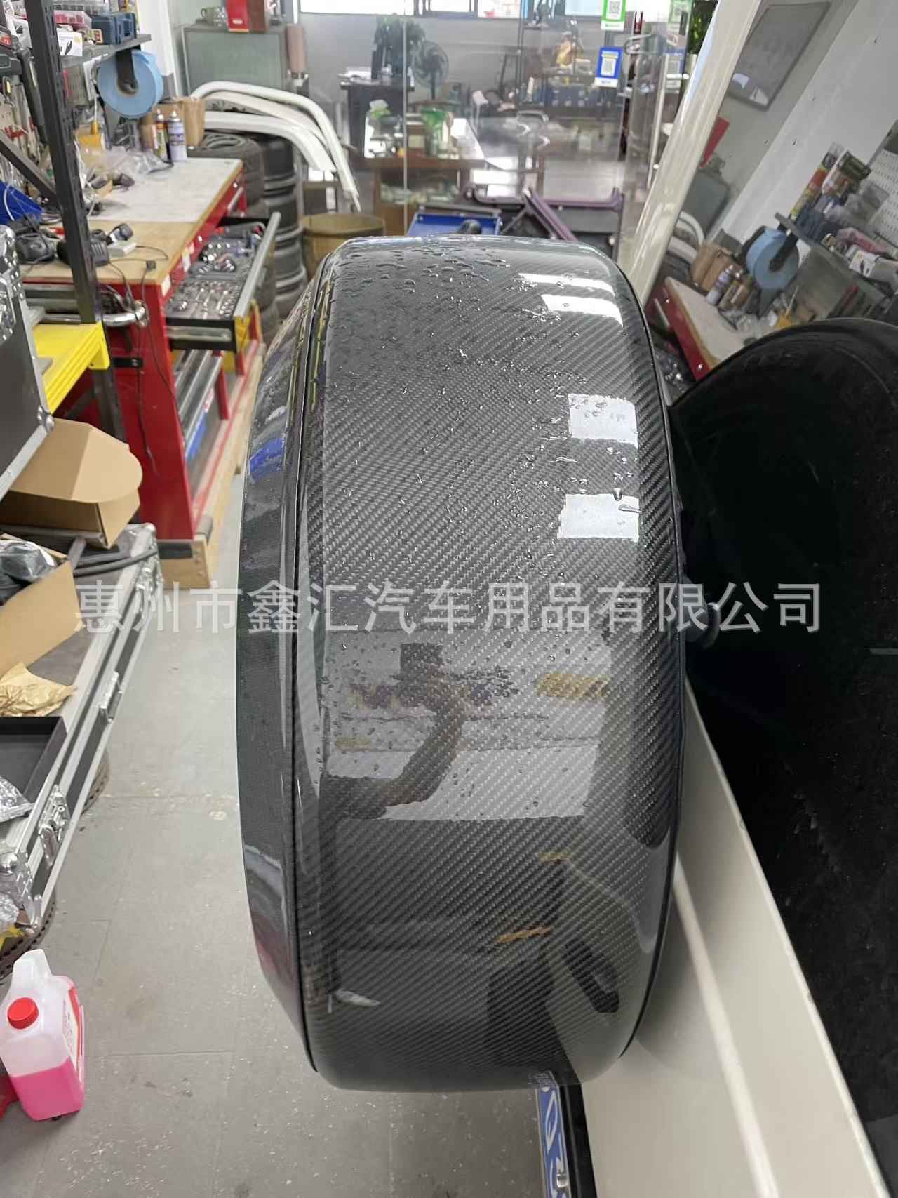 Suitable for Mercedes-Benz Large G-Class G500G63G400G450G350 Modified Carbon Fiber Spare Tire Cover Spare Tire Cover Ring Frame