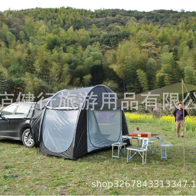 Extended Canopy with Mesh, Avtomobil dam çadırları