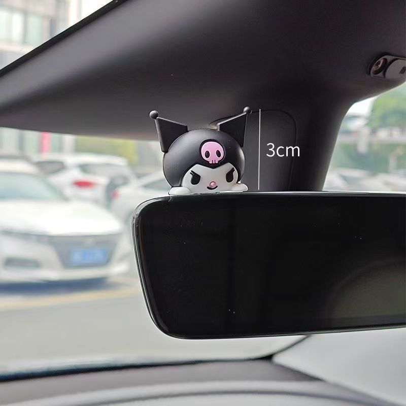 車の装飾品かわいいハローキティ KT 猫人形車のインテリア装飾オフィスモニターデスクトップ装飾|undefined