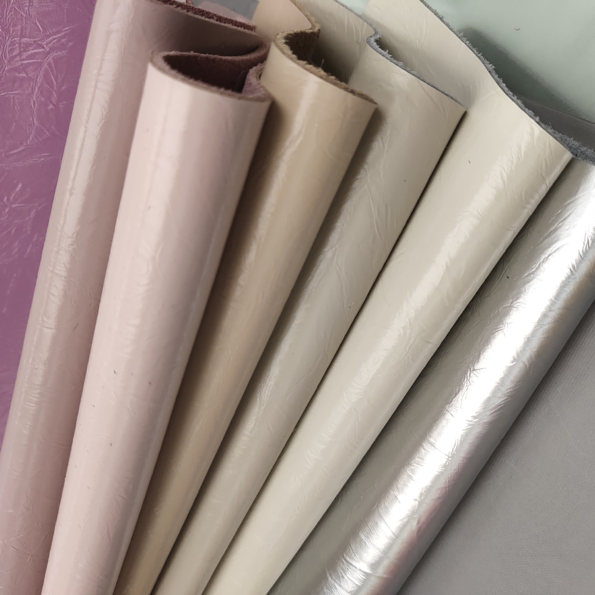 二层油蜡牛皮现货皮包鞋包皮料厂家批发真牛皮