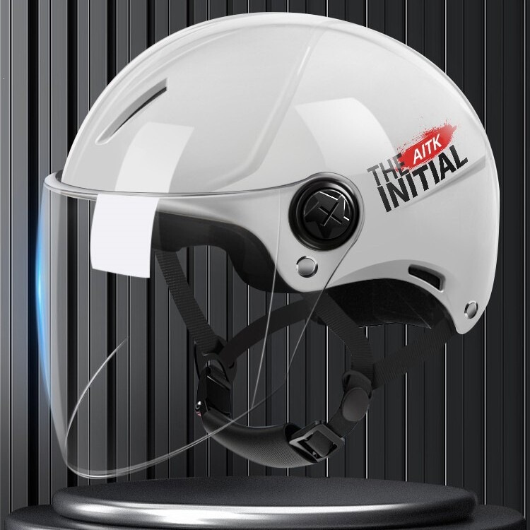 3C Certified Mustang Motorcycle Large Helmet New National Standard Men's and Women's Electric Vehicle Summer Safety Helmet
