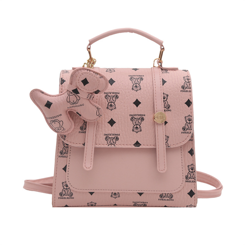 Otoño y invierno retro coreano ins moda mochila de nicho de mujer diseño casual sensación de tendencia alta mochila image 6