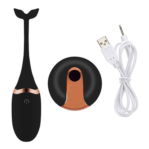 Tadpole Wireless Charging Vibrator Small Whale Tail Remote Control Vibrator Adult Sex Products Female Masturbator Wholesale