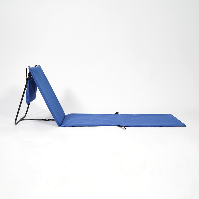 Nueva tela Oxford simple al aire libre con soporte para respaldo, camping en la playa, alfombra de playa individual junto al mar