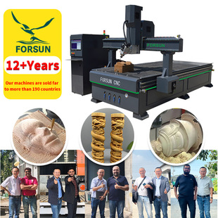 CNC four-axis aluminum mold engraving machine Shandong Hongji machining center casting engraving equipment ship mold engraving machine