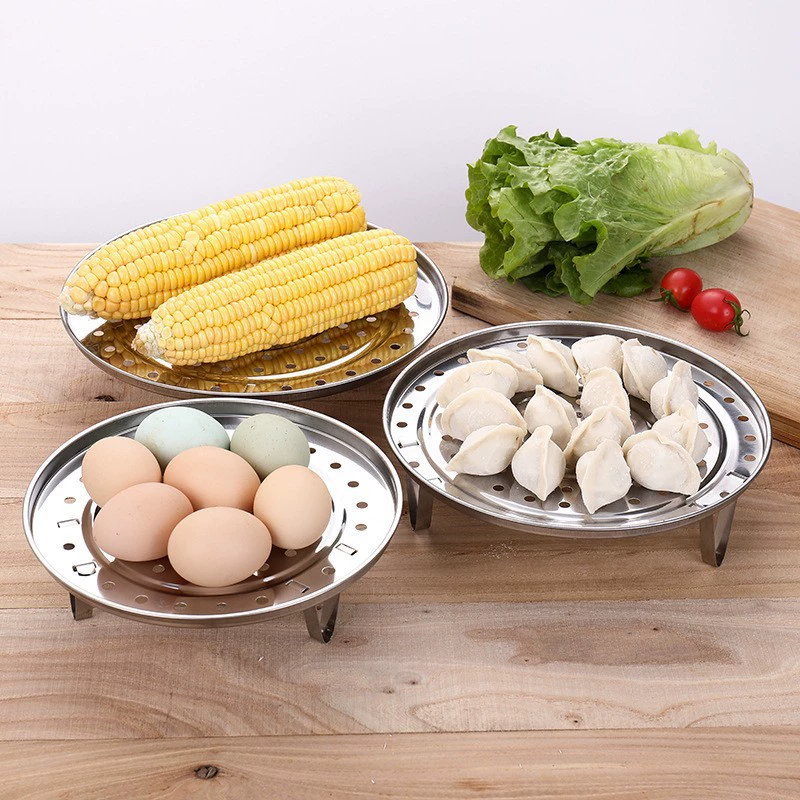 Round steamer stainless steel, 22cm