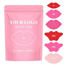 现货水凝胶弹力布防张口打鼾闭嘴贴保湿嘴唇矫正贴呼吸止鼾贴闭口