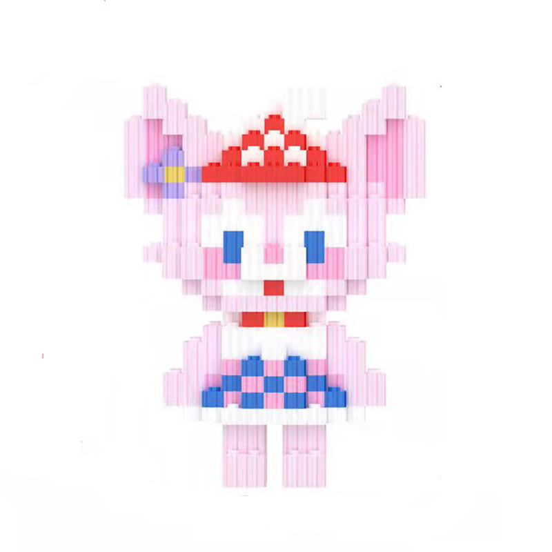 レゴ連続マイクロ粒子ビルディングブロック、サンリオ小箱、子供用教育玩具、小さなギフト、工場卸売と互換性があります。|undefined