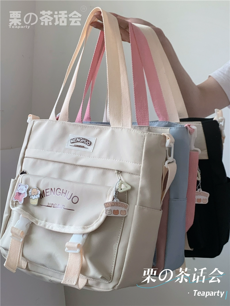 Brand retro universal shoulder bag, capacious one-shoulder bag