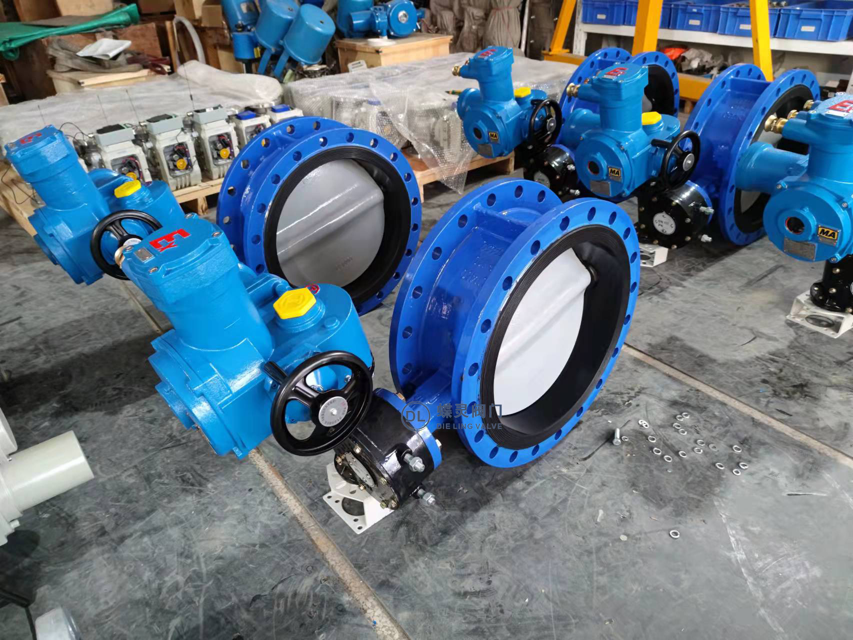 WSD941X-16Q法兰式瓦斯隔爆型电动蝶阀 矿用电动隔爆瓦斯阀DN300