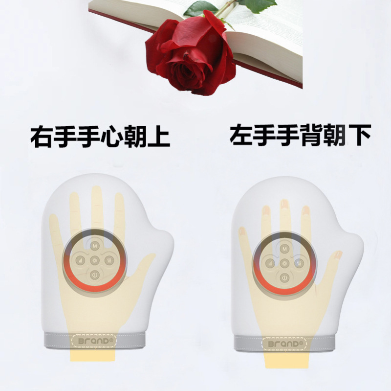 新型越境ハンドマッサージ器、美手器、指別マッサージ、ハンドマッサージ器、空気圧温熱ハンドマッサージ器|undefined