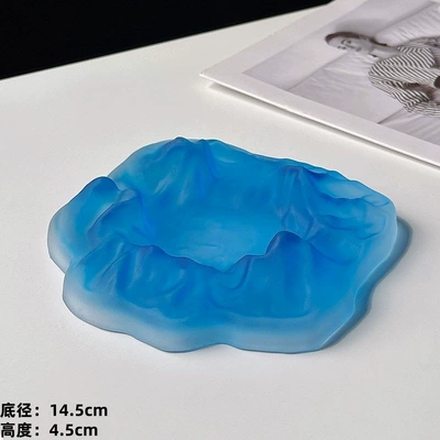 iceberg ashtray for home use: Car ashtray - iceberg-ashtray-matte-blue