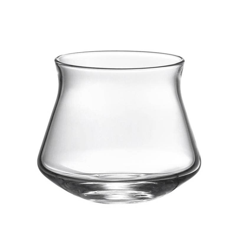 Taza de café de vidrio simple de alto valor de Mesoia Taza de agua de red estadounidense Taza de vino de vidrio de cristal al por mayor