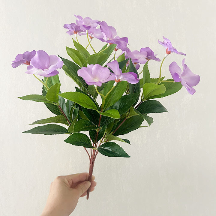 연한 보라색
