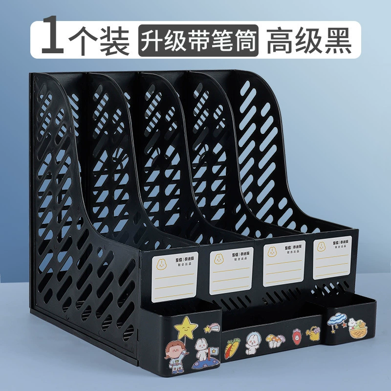 Capacious storage box, bookshelf, storage system for documents