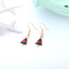 Accessory, Christmas earrings, European style, wholesale