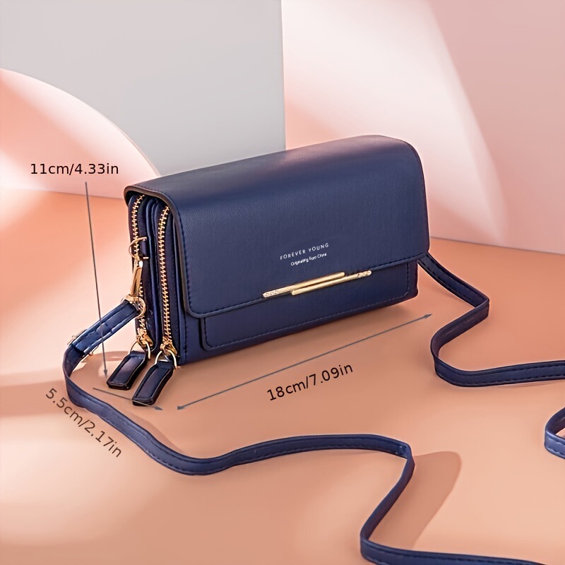 New Fashion Wallet Women's Korean-style Multi-card Hand Bag Large Capacity Casual Shoulder Bag Mobile Phone Bag Wholesale