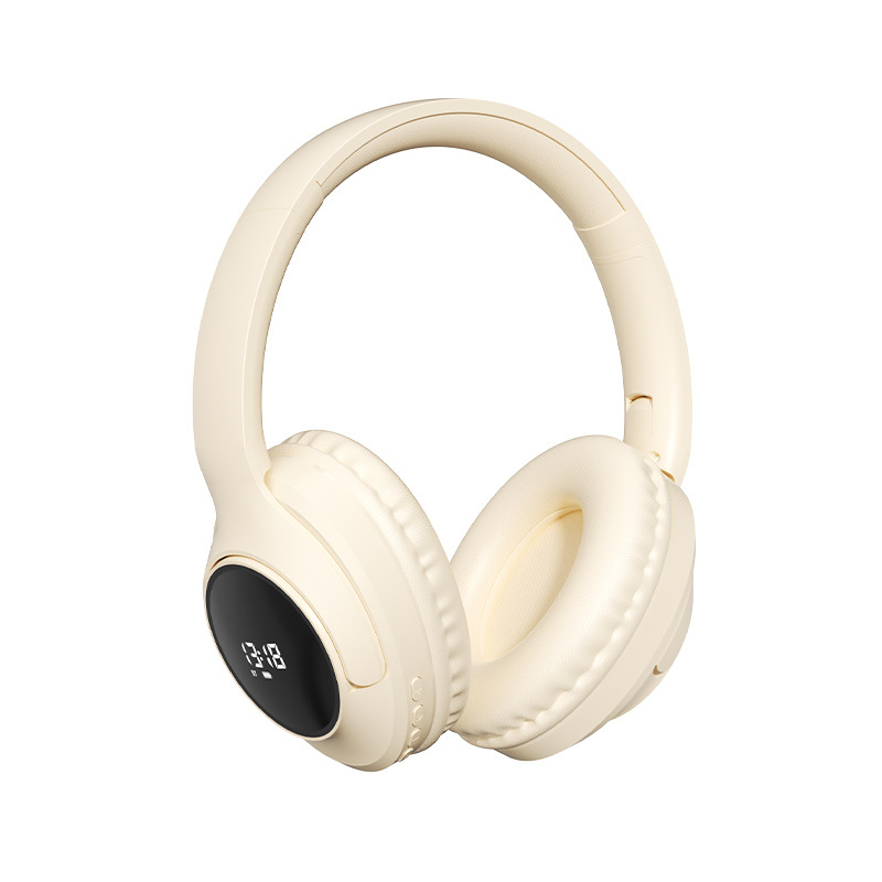 Inglés Nivel 4 y 6 Auriculares auditivos Bluetooth inalámbricos Juegos montados en la cabeza Escuchar canciones Radio FM Teléfonos móviles Auriculares universales