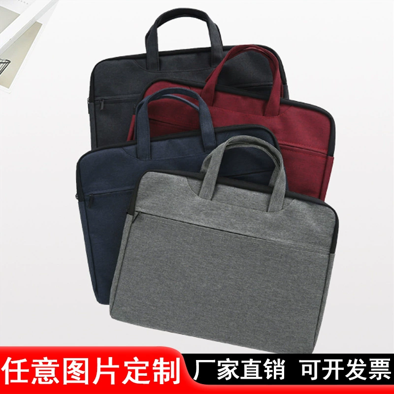 Офисная встреча пакет бизнес-информационных пакетов портативный портфель ноутбук сумка водонепроницаемый пакет документов с логотипом