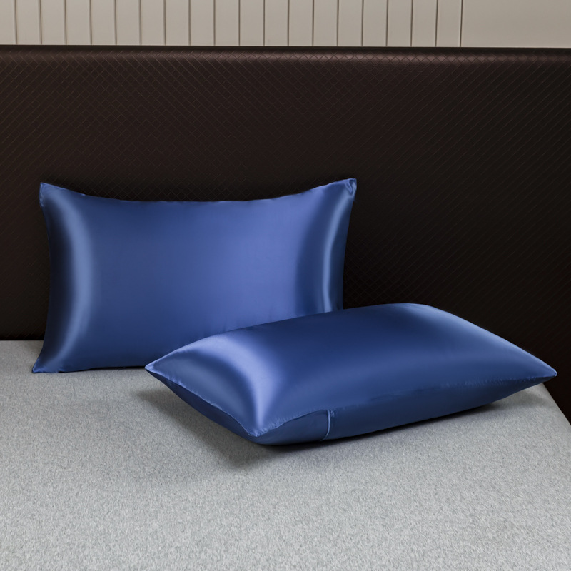 silk solid color pillowcase