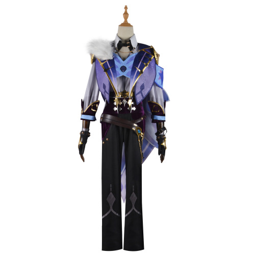 Original God Kaia cosplay suit West Wind Knights cosplay cavalry captain Kaia anime game suit male