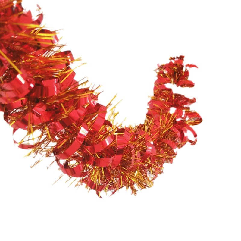 Venta al por mayor del Día de los niños colorido raya púrpura lana raya fiesta decoración boda guirnalda cinta cifrado Dragon Ball estilo