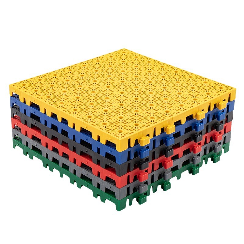 Taller de fábrica de ferrocarril de alta velocidad de plástico a prueba de humedad pad impermeable pad almacén almacenamiento en frío sótano coche lavado habitación piso rejilla placa