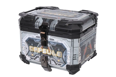 Motorcycle trunk Alloy Tail Box 36L - mjw02-45l-future-time-and-space-supreme-editiontail-box