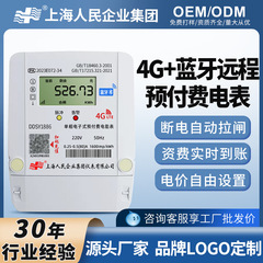 上海人民4Gスマートメーター単相前払い賃貸住宅三相スキャンコード無線遠隔コピー電力計