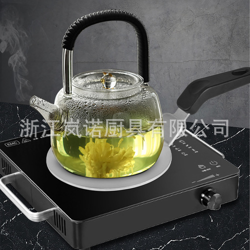 New style Moka pot thermal plate coffee pot ceramic glassware induction cooker thermal plate stainless steel thermal pad