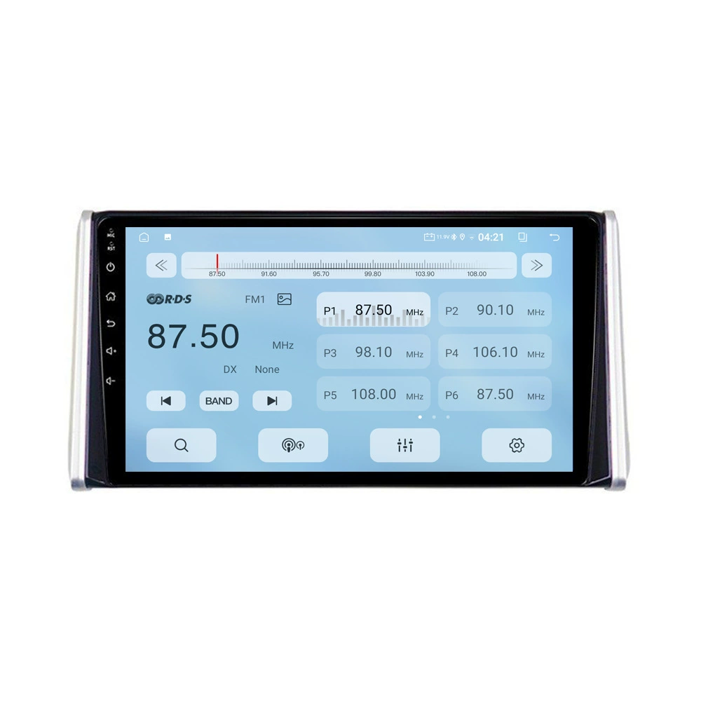 Suitable for 20-22 Toyota RAV4 special Android large-screen navigation GPS player Bluetooth wireless Carplay