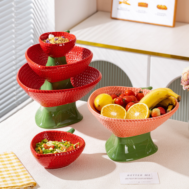 Household Underglaze Ceramic Bowl Set, Children's Bowls and Spoons, Tableware, Rice Bowls, Soup Bowls, Fruit Trays, Hand-Painted Floral Bowls Household Underglaze Ceramic Bowl Set, Children's Bowls and Spoons, Tableware, Rice Bowls, Soup Bowls, Fruit Trays, Hand-Painted Floral Bowls