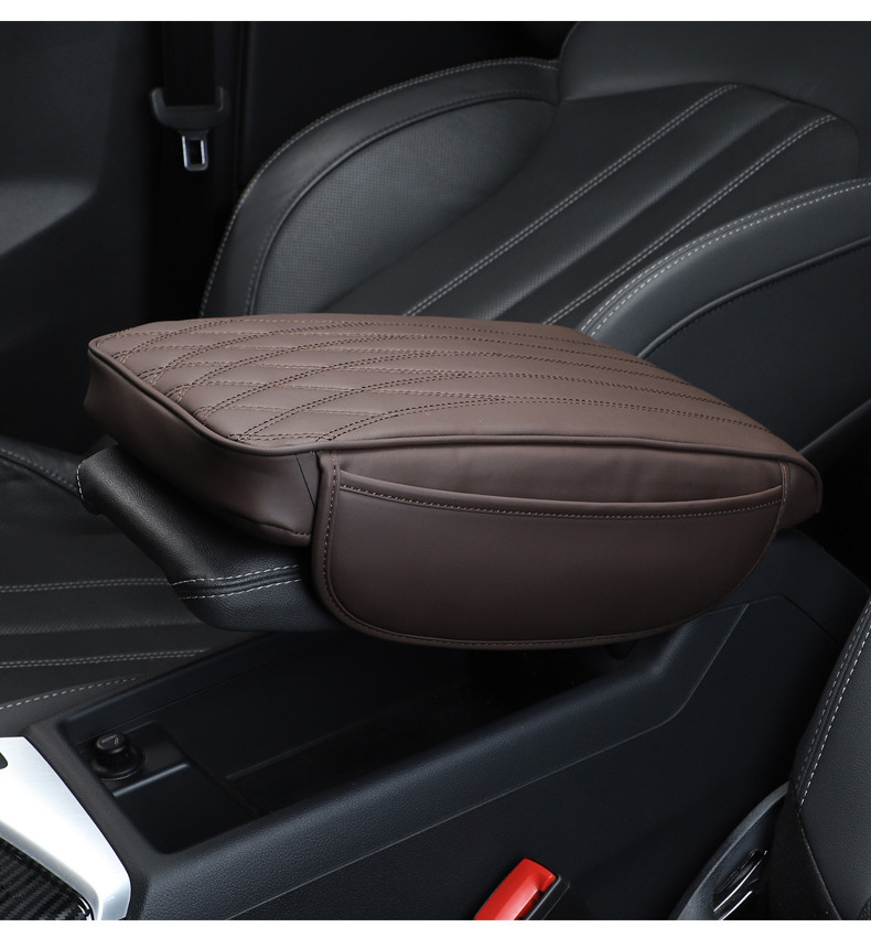 2023 Explosive Car Good Car Elevated Storage Armrest Box Mat Memory Foam Car Storage Box Mat Elevated Mat