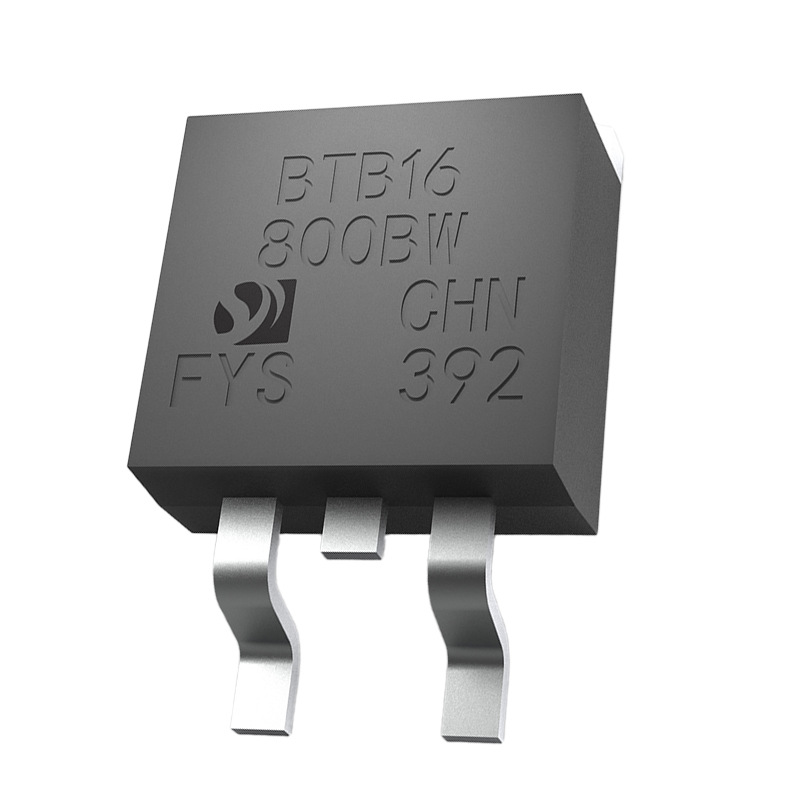 ˫��բ��(TRIAC)16A/800V�ɿع��滻������ÿɿع�BTB16-TO263