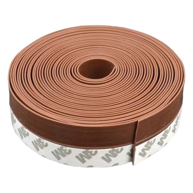 Уплотнительная лента для стеклянной двери дверь и Окно дверной шов дверь Нижняя наклейка на лобовое стекло Звукоизоляционная пластиковая стальная оконная самоклеящаяся термоклейкая лента