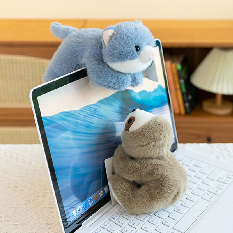 Peluche de panda de dibujos animados, muñeco de mano, conejo de peluche, muñeco de coche, regalo al por mayor