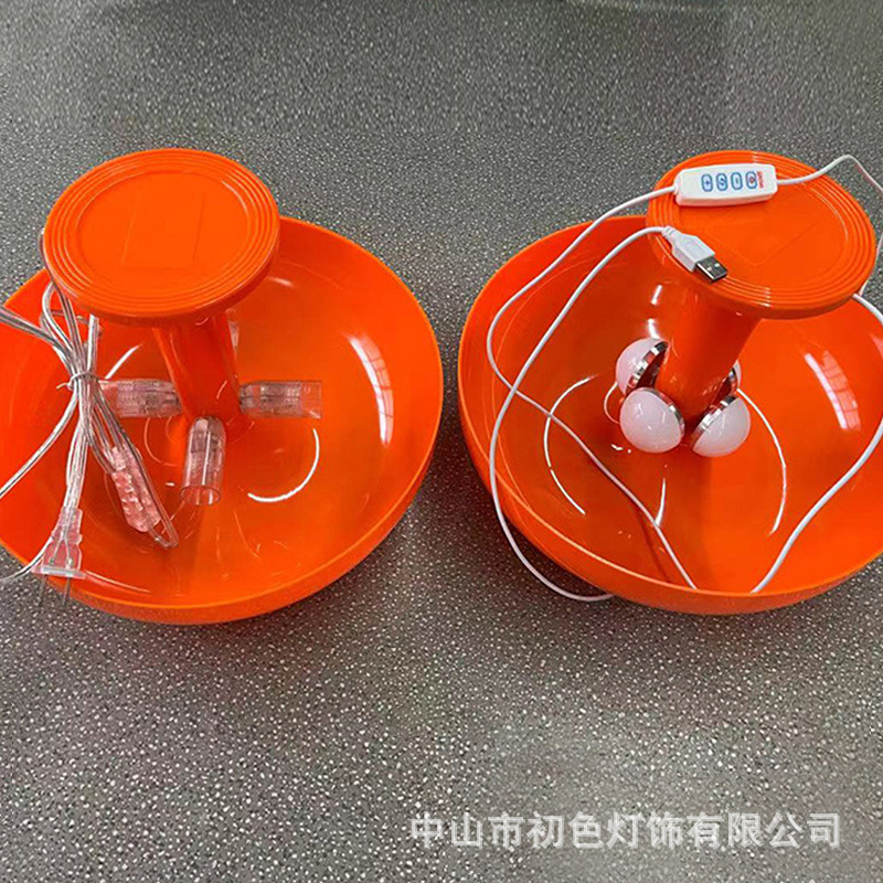 Lámpara de Mesa Decorativa de Estilo Coreano, Popular en el Extranjero, con Forma de Hongo, Iluminación Nórdica, Lámpara de Noche, Ambiente de Alta Gama, Resistente a Caídas