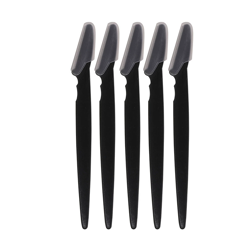 Foldable Eyebrow Razor, 3-Piece Compact Set or Bulk, Protective Net Option, lightweight