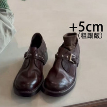 ܛƤ��~ܛƤ5cm��ɫ����ЬŮӢ���ٴ�A�^�Tᔴָ�СƤЬ��׆�Ь