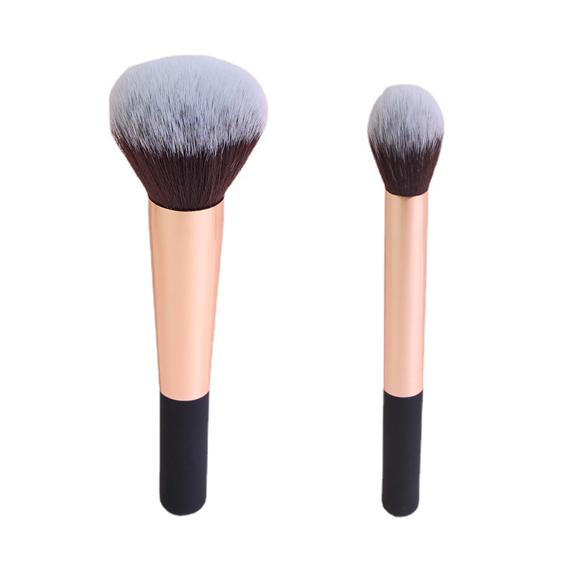 Yicolor nuevo solo cepillo suelto grande rubor maquillaje cepillo resaltar brillo llama herramientas de belleza en stock