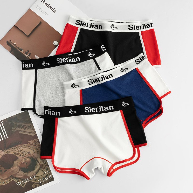 Pure Cotton Boxer Briefs for Women, Antibacterial Cotton Crotch, Breathable, Anti-Exposure, Women's Seamless Mid-Waist Boxer Briefs, Women's Pure Cotton Crotch