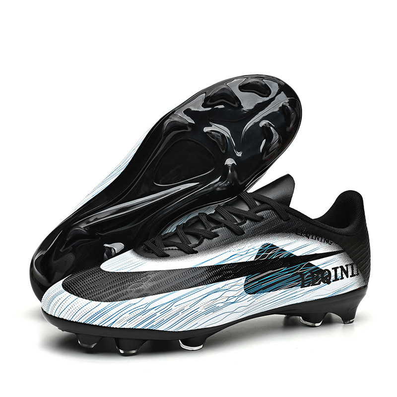 Zapatillas de Fútbol Juvenil TF AG TPU Malla Ligero para Césped Artificial