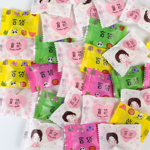 Blind bag mini packaging bag empty bag miniature food toy blind box small and exquisite mold toy bag wholesale