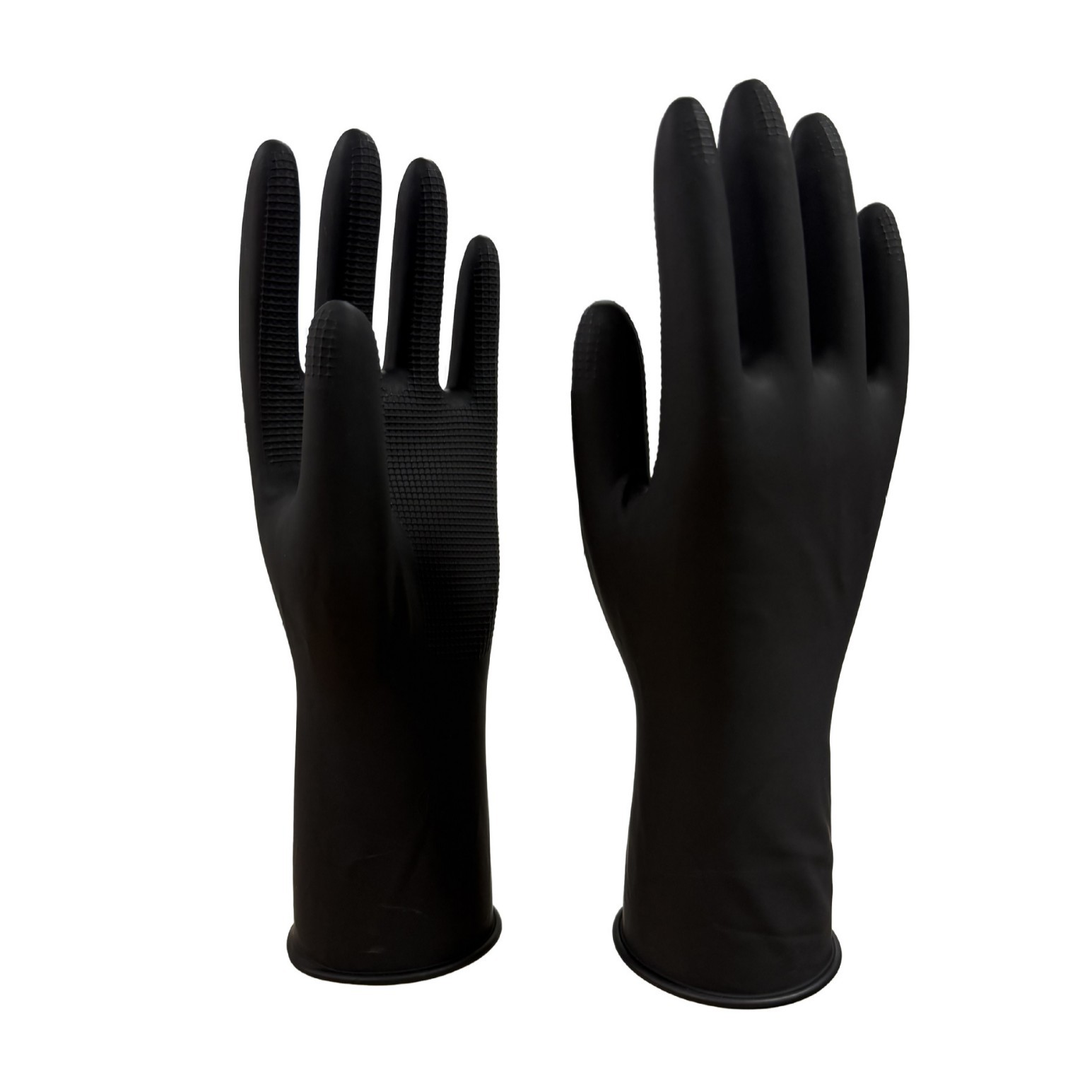 Guantes de goma para peluquería, guantes de trabajo impermeables para el hogar, guantes de limpieza para cocina, guantes duraderos, guantes de látex al por mayor