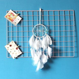 Wind Bell Dream Catcher Crafts Pendant New House Creative Gift Graduation Gift Blue Butterfly Snow White