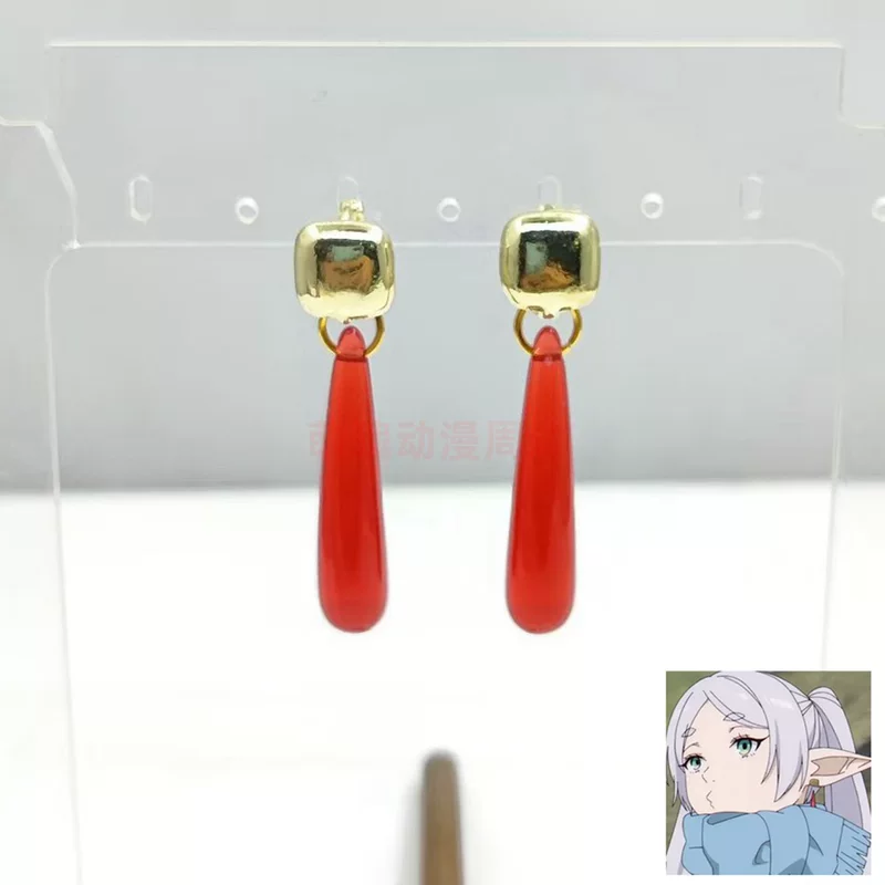 Серьги, зажимы для ушей, косплей