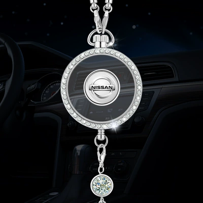 Car hanging — and Car Interior Decorations for Women - nissan-weekly-drilling-glue-pendant-with-a-bottle-of-sea-perfume